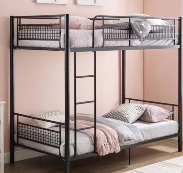 تخت خواب فلزی دو طبقه DS مدل S20