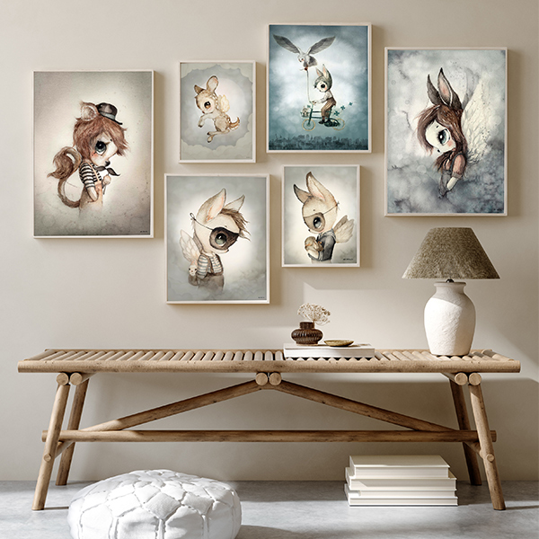 ست تابلو ملی گالری مدل M001