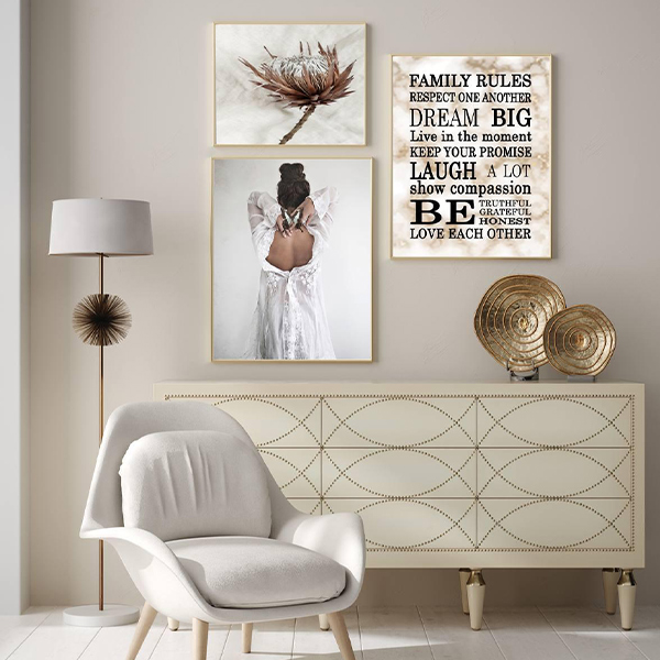 ست تابلو ملی گالری مدل M019