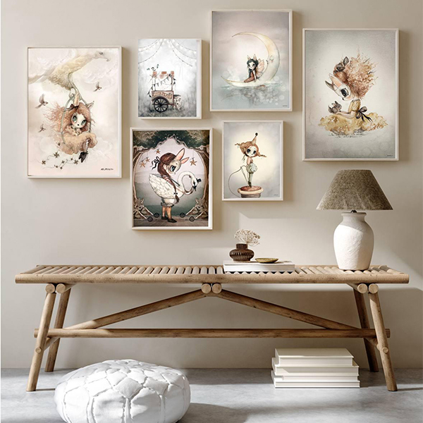 ست تابلو ملی گالری مدل M004