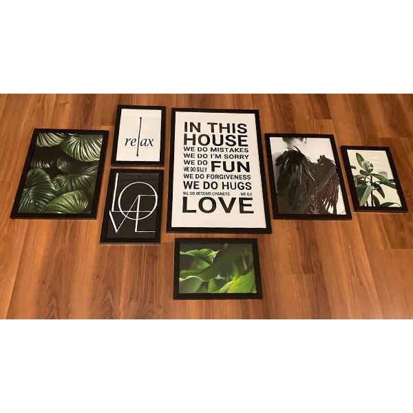 ست تابلو ملی گالری مدل M045