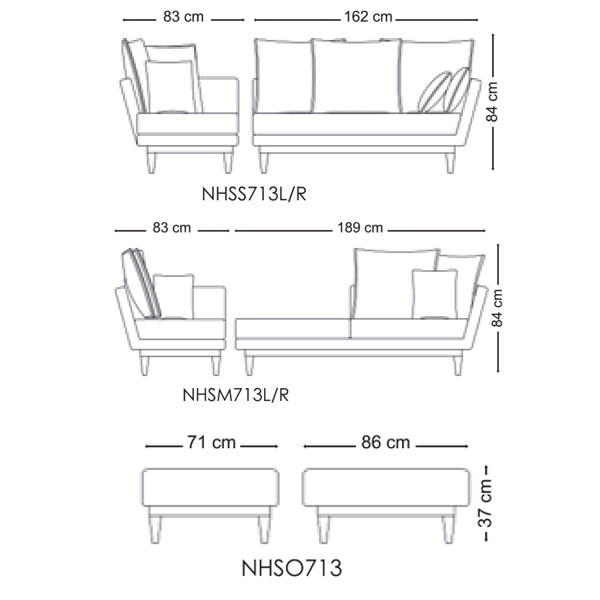 مبل ال نیلپر مدل بلرتو