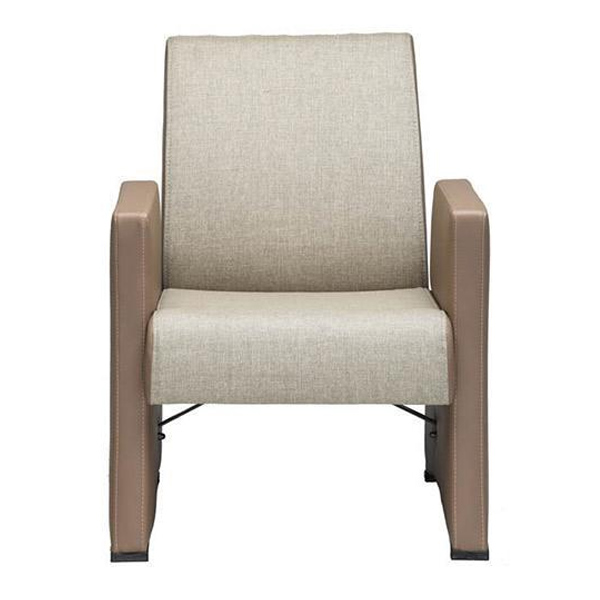 مبل تکنفره رایانه صنعت مدل لوکا F927p1 دارای استحکام بالا و ظاهری جذاب است