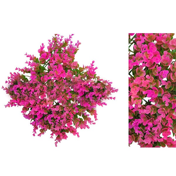 چمن مصنوعی دنیای چمن مدل شمشادی صورتی