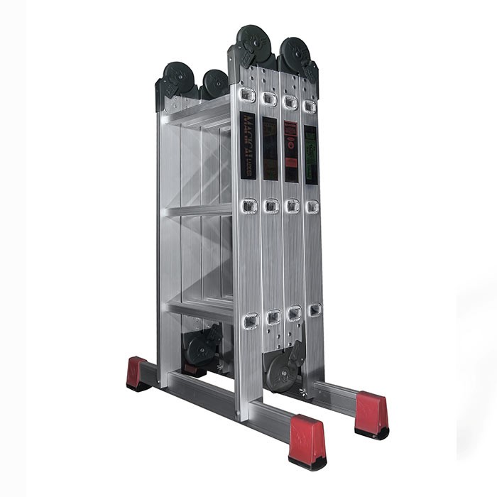 نردبان 12 پله 4 تکه آلوم پارس پله مدل هارمونی