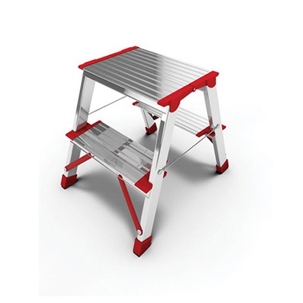 نردبان 2 پله آلوم پارس پله مدل برلیان