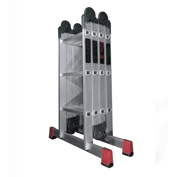 نردبان 28 پله 4 تکه آلوم پارس پله مدل هارمونی