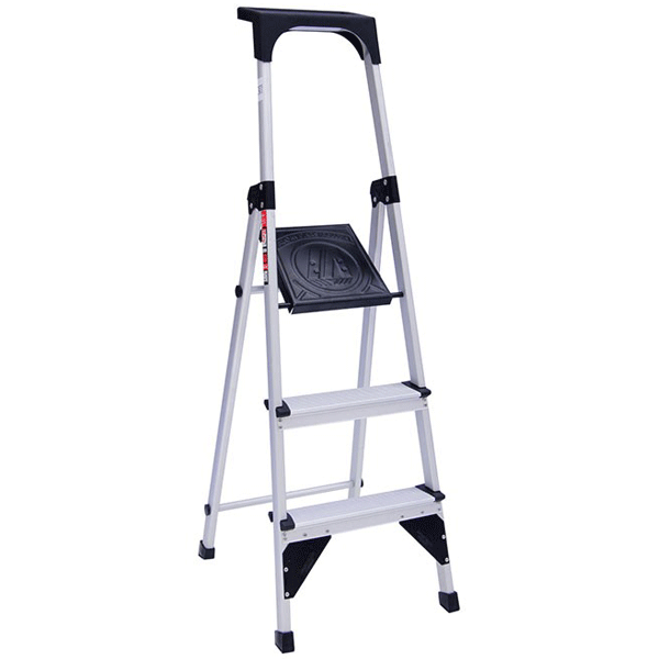 نردبان 3 پله آلوم پارس پله مدل اطلس