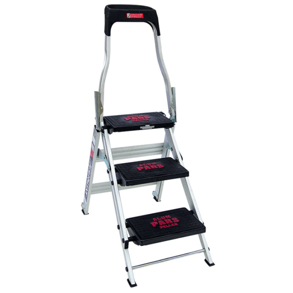 نردبان 3 پله خانگی آلوم پارس پله مدل آنتیک