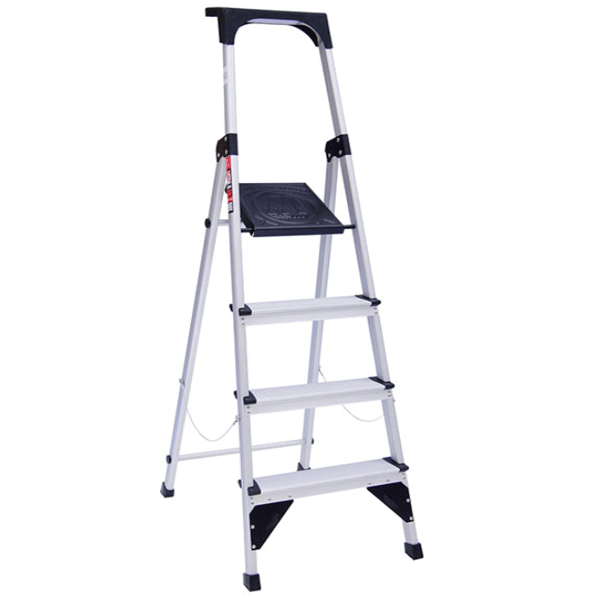 نردبان 4 پله آلوم پارس پله مدل اطلس