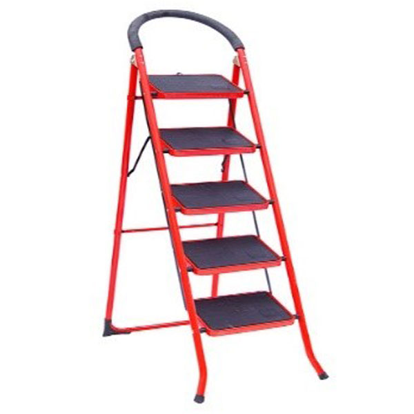 نردبان 5 پله خانگی آلوم پارس پله مدل الوند