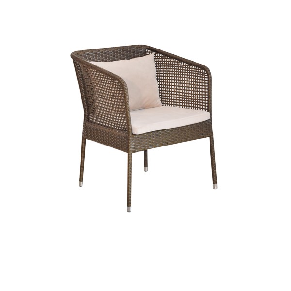 صندلی حصیری باغ آرا مدل آنجل