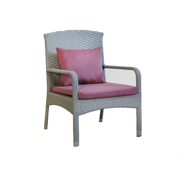 صندلی حصیری باغ آرا مدل کویین