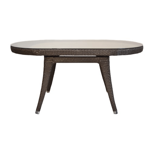 میز غذاخوری حصیری باغ آرا مدل الیزابت