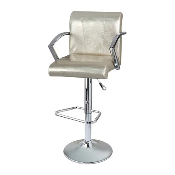 صندلی اپن راحتیران مدل V135 دارای پایه ی بشقابی و جک تغییر ارتفاع است.