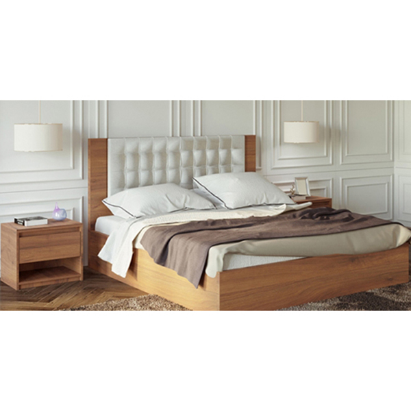 تخت خواب دو نفره نیلپر مدل آورتین