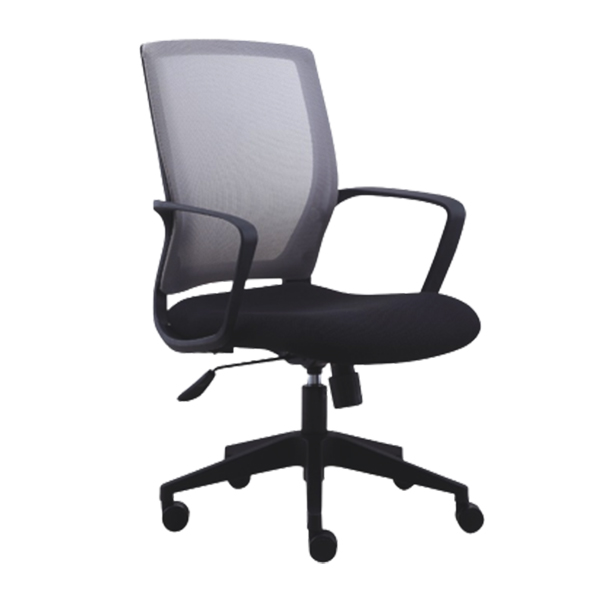 صندلی کارمندی مدل OCT 111 از برند رومیس نیلپر با دو رنگ مشکی و طوسی از جنس پارچه مش، تمامی استاندارد ها و ارگونومی در این صندلی اداری رعایت شده و شما می توانید آن را سفارشی سازی کنید.