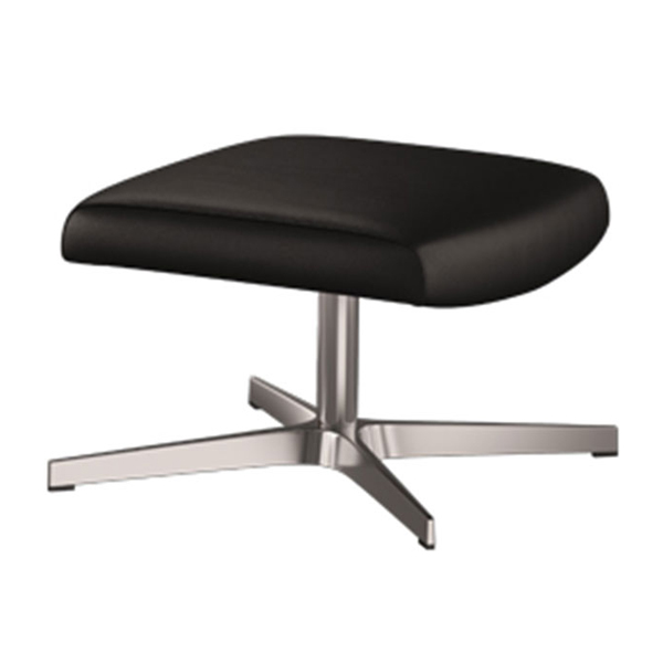 پاف اروند مدل 1742 دارای روکش مشکی رنگ است که پایه های چها پر از جنس آلومینیومی دارد.