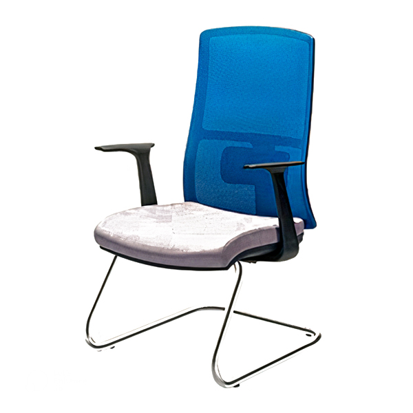 صندلی کنفرانسی ROCO داتیس مدل CR630WFدارای پشتی از جنس مش است و روکش نشیمن آن زرد رنگ می باشد.