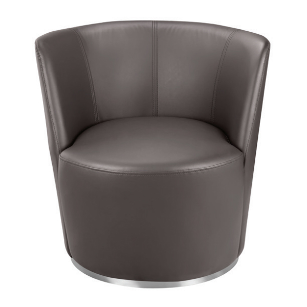 مبل تکنفره اداری FIORE داتیس مدل SF50-1دارای دو دسته در طرفین و پایه های ثابت به همراه آبکاری کروم است که روکش های پارچه ای و چرمی دارد.