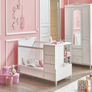 تختخواب کودک و نوزاد ساده مناسب تا 2 سالگی فرزند