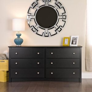 آینه کنسول به رنگ مشکی