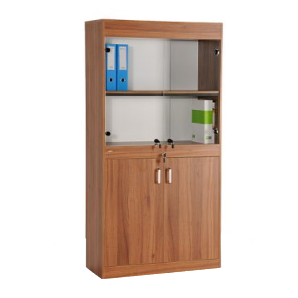 جازونکن درب چوبی جلیس مدل بنفشه 7 دارای رنگ گردویی روشن