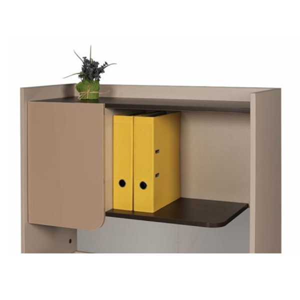 جازونکن جلیس مدل لارک دارای رنگ کاپوچینو گلوسی+قهوه ای ملامینه