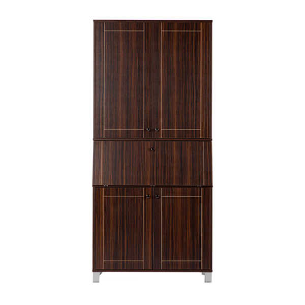 ست میز تحریر جلیس مدل ری رویان دارای رنگ قهوه ای