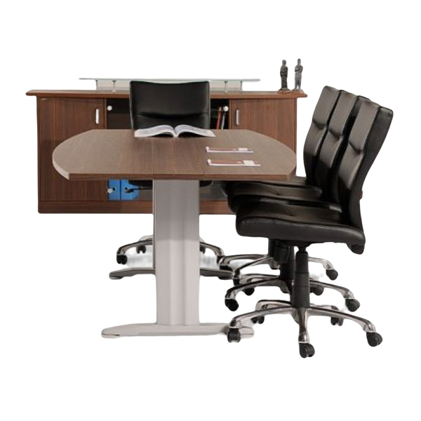 میز کنفرانس 6 نفره مدل مروارید از برند جلیس را می تعوانید با رنگ بندی های متنوع برای خودتان خریداری کنید.