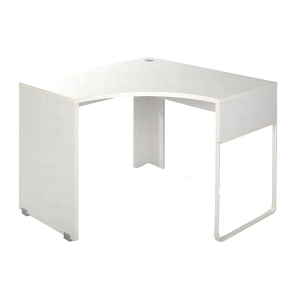 میز تحریر جلیس مدل ماهان دارای رنگ سفید