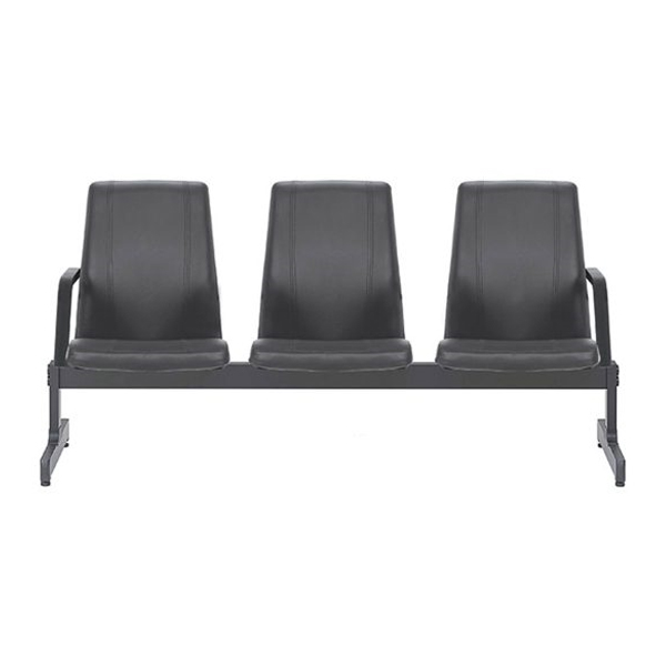 صندلی انتظار سه نفره DLW-832 آرتمن مشکی