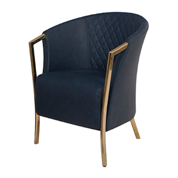 مبل اداری F30 بامو آبی