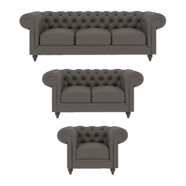 ست مبل اداری نیلپر مدل OSS 851 دارای روکش طوسی