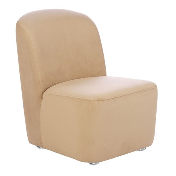 مبل اداری آرتمن مدل KEF-710 با روکش کرم رنگ