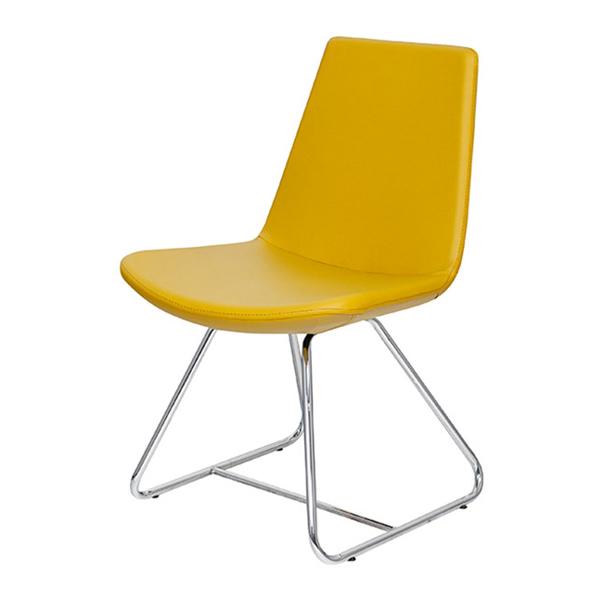 صندلی انتظار بامو مدل N110 زرد