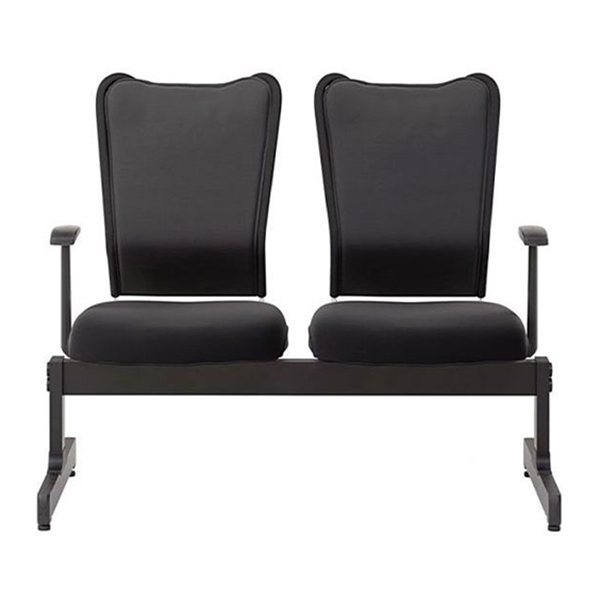 صندلی انتظار دو نفره آرتمن مدل SDW-822 مشکی