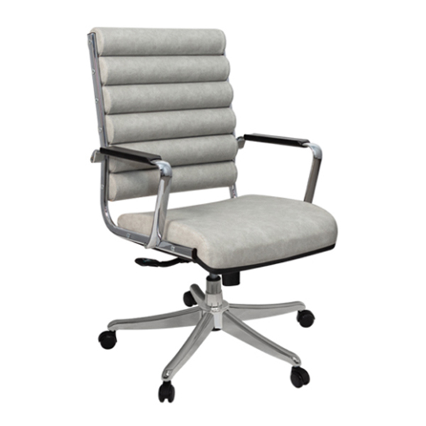 صندلی کارمندی بامو مدل E430 در رنگ طوسی