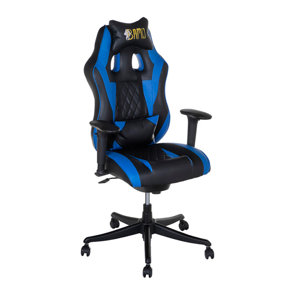 صندلی گیمینگ مدل G2020 از برند بامو با رنگ آبی