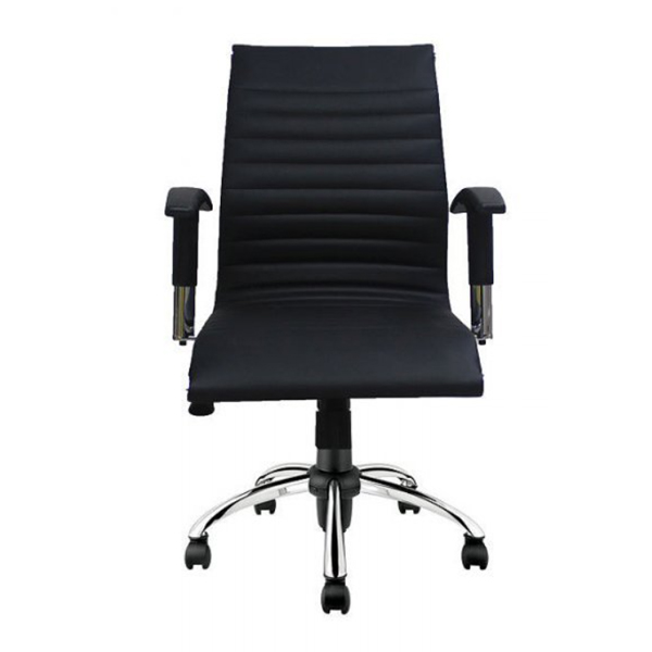 صندلی کارمندی لیو مدل A52M با روکش مشکی