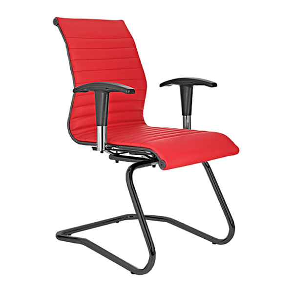صندلی کنفرانس برند لیو مدل A53M به رنگ قرمز