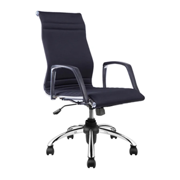 صندلی معاونتی لیو مدل D82t با روکش مشکی