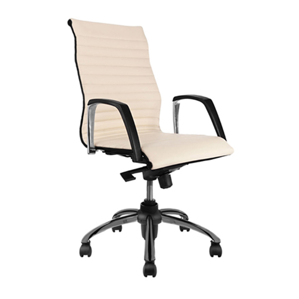 صندلی معاونتی لیو مدل A82m با روکش کرم