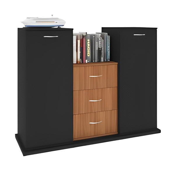 کردنزا میکرون مدل CR-14 با رنگ مشکی و سه عدد کشو