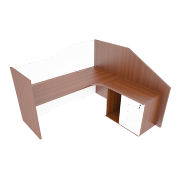 میز کانتر بانکی میکرون مدل BC-01 با جنس ام دی اف