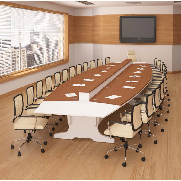 میز کنفرانس میکرون مدل C-10 در دکوراسیون اداره