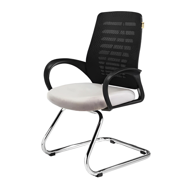 صندلی کنفرانس راحتیران مدل CF 135 با پشتی از جنس مش