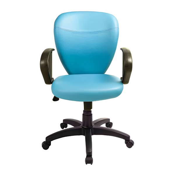 صندلی کارمندی راحتیران مدل F 730 با پایه مشکی الکترواستاتیک