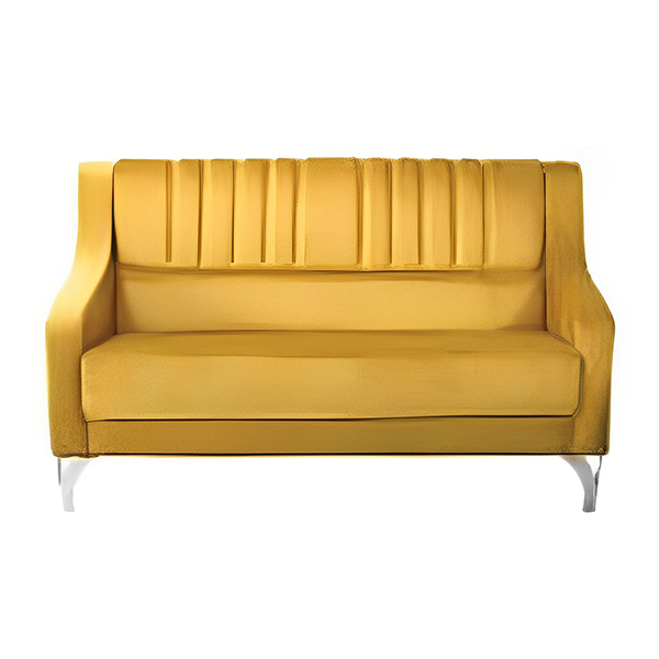 مبل اداری راحتیران مدل ویکتوریا M 132 رنگ خردلی