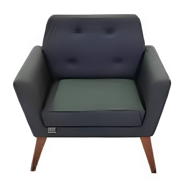 مبل اداری راحتیران مدل برلیانM 151 با جنس پایه چوب